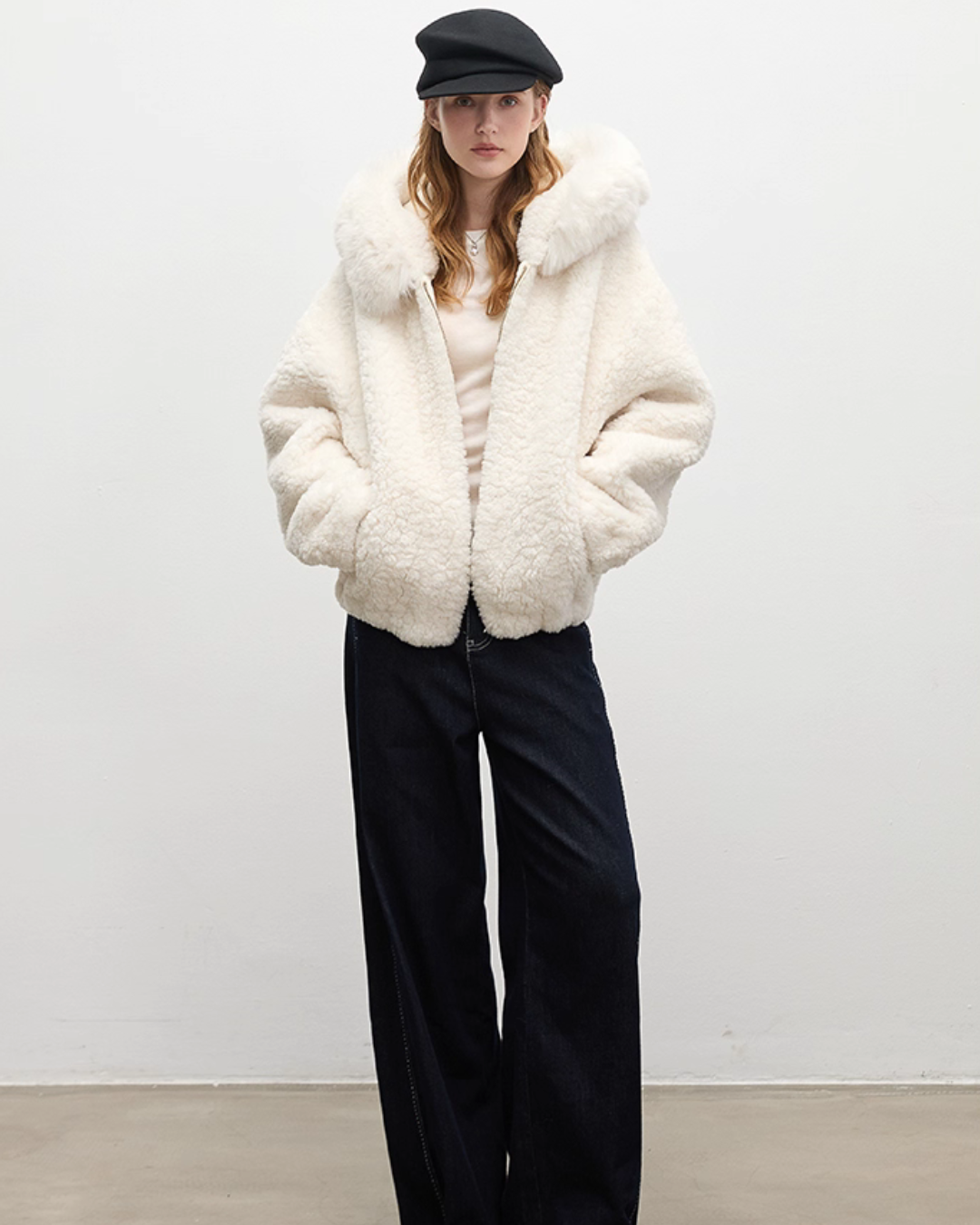 Fur Hood Fluffy Jacket BBG0001