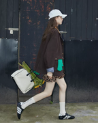 Plaid Patchwork Loose Jacket RLZ0011