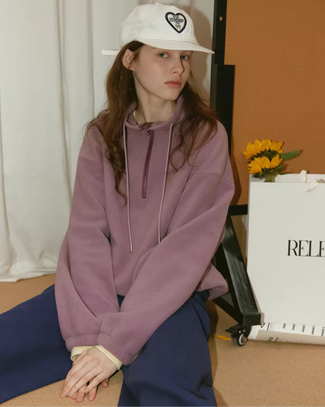 Half-Zip Fleece Top RLZ0016