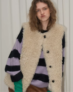 Fluffy Fur Vest RLZ0005