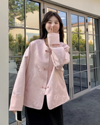 No-Collar Chinese Style Jacket QAZ0019