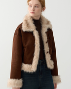 Faux Mouton Jacket JIU0010