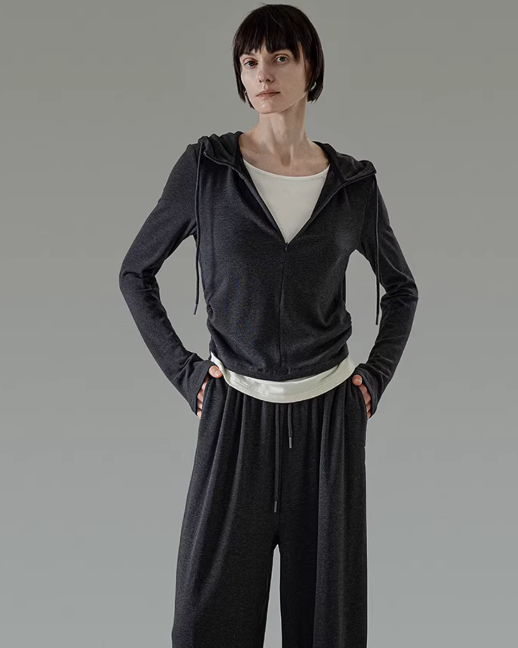 Loose Slim Hoodie / Casual Pants / Long Skirt UNS0005