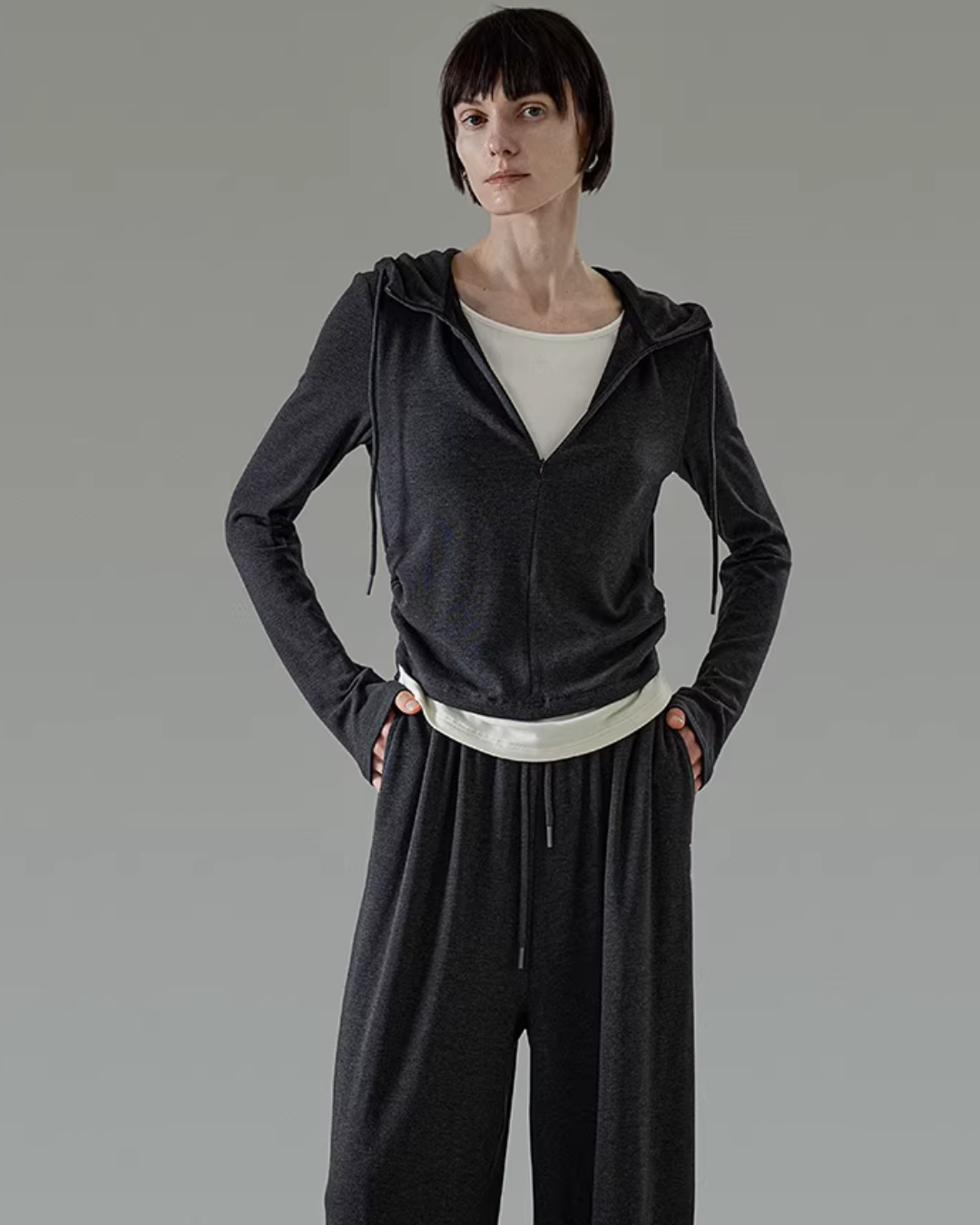 Loose Slim Hoodie / Casual Pants / Long Skirt UNS0005