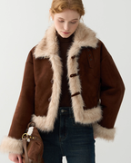 Faux Mouton Jacket JIU0010