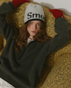 Half-Zip Hooded Knit RLZ0003