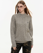 Half-Zip Knit Top MDB0022