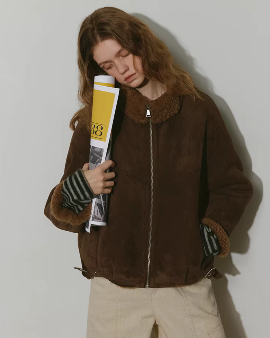 Boa Mouton Coat RLZ0004