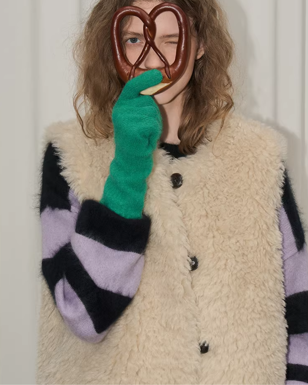 Fluffy Fur Vest RLZ0005