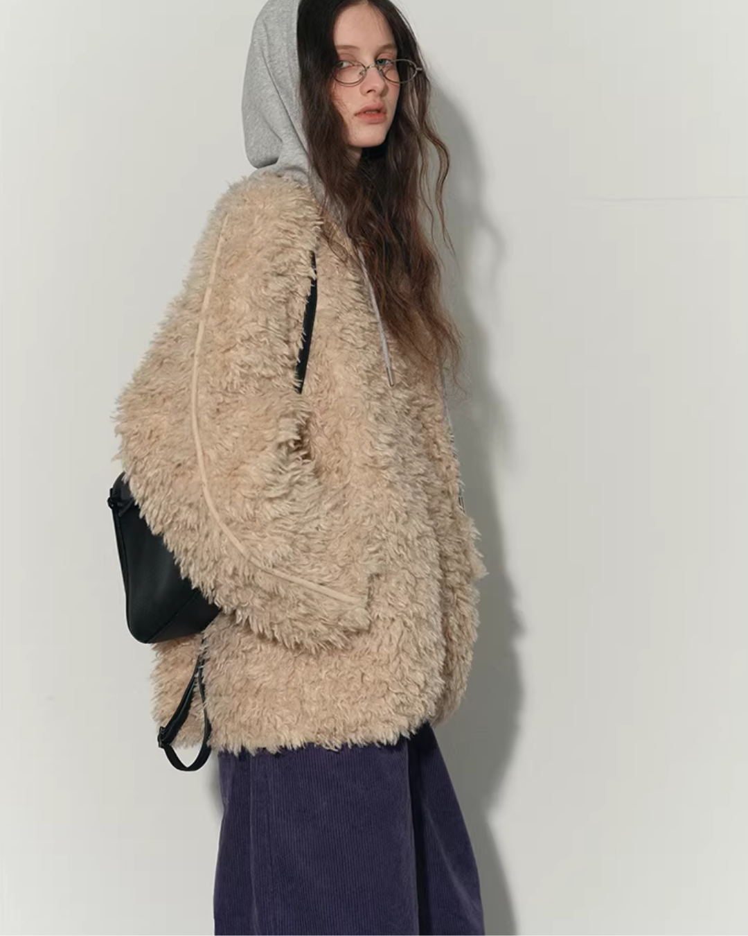 Poodle Hooded Jacket RLZ0002