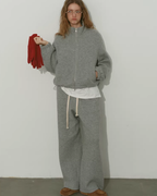 Loose Double-Zip Jacket / Wide Pants RLZ0019