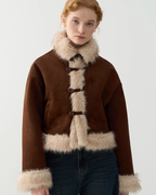 Faux Mouton Jacket JIU0010
