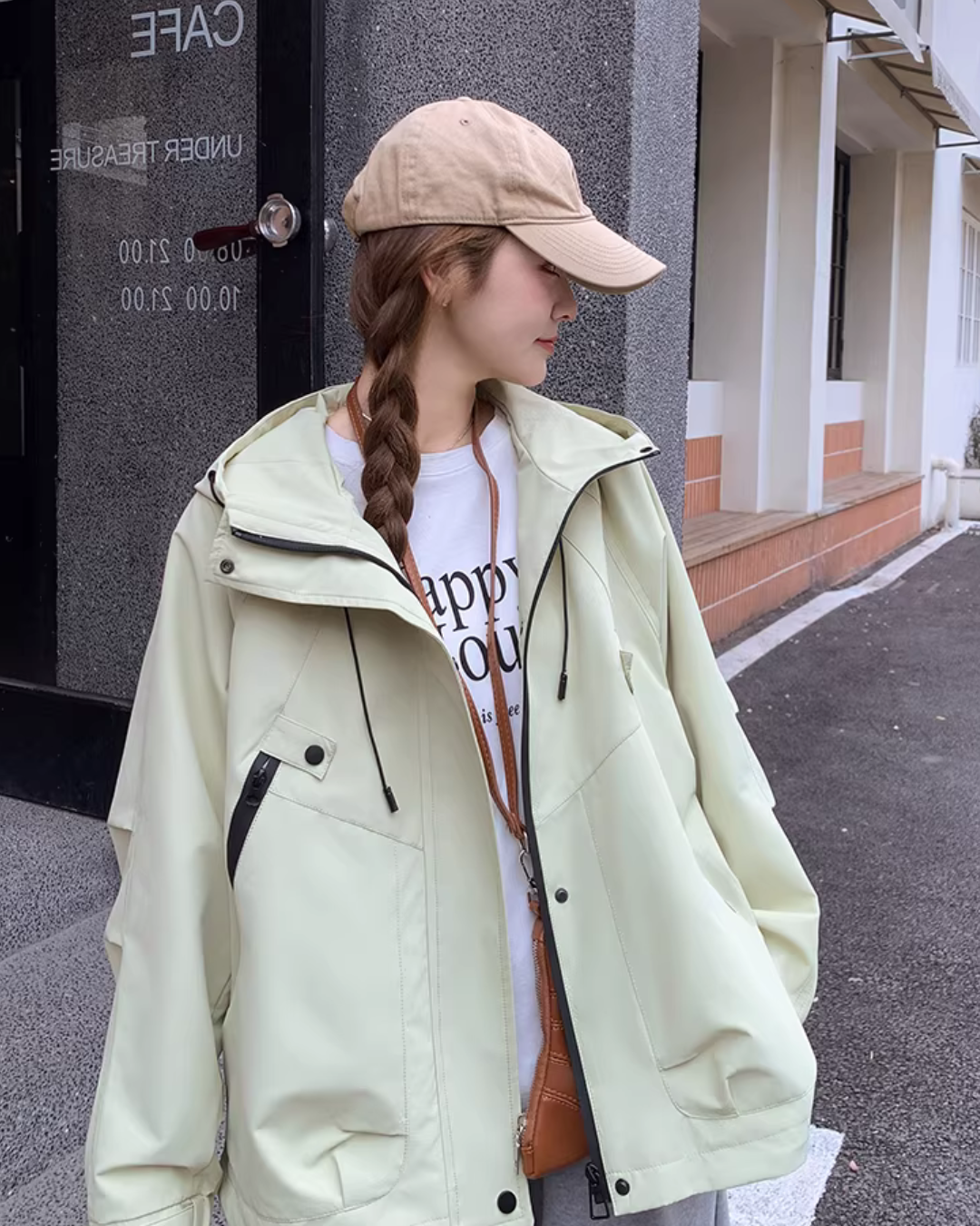 High-Neck Mountain Jacket QAZ0068