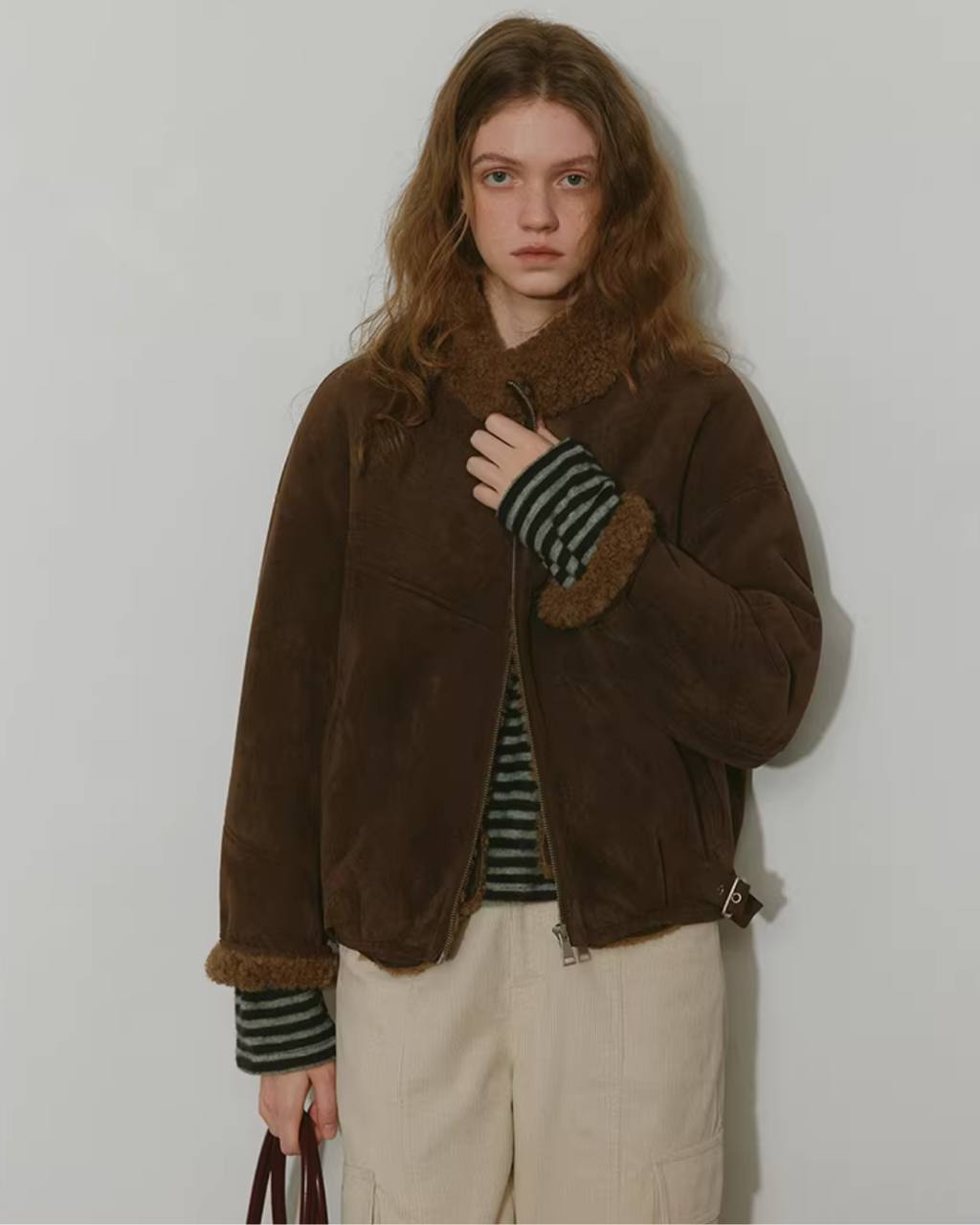 Boa Mouton Coat RLZ0004