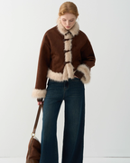 Faux Mouton Jacket JIU0010