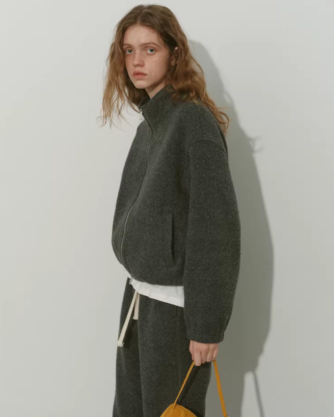 Loose Double-Zip Jacket / Wide Pants RLZ0019