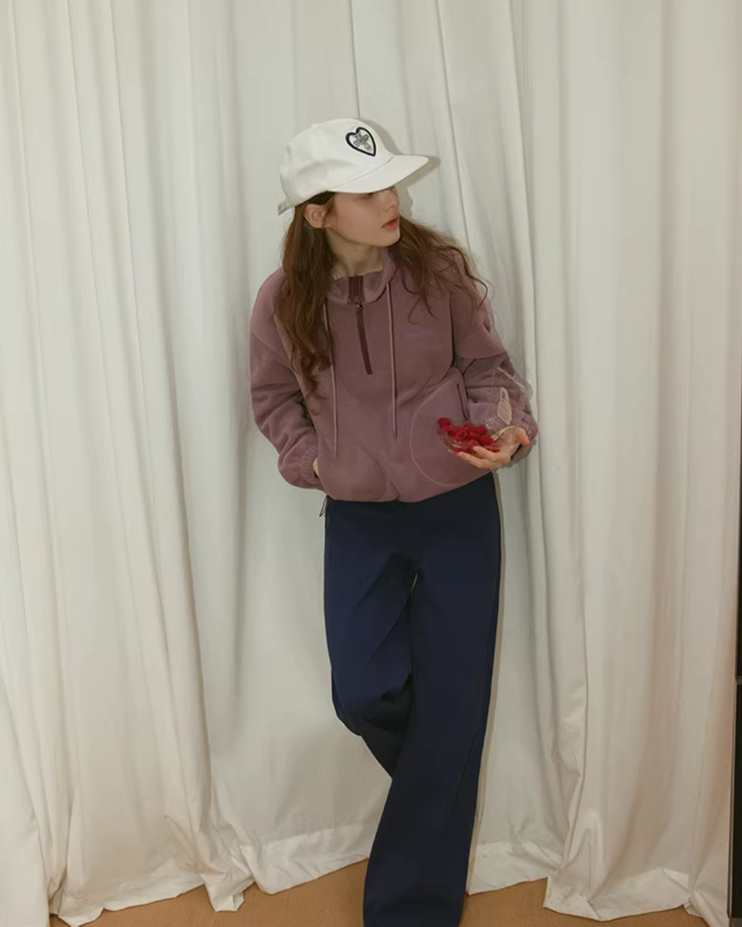 Half-Zip Fleece Top RLZ0016