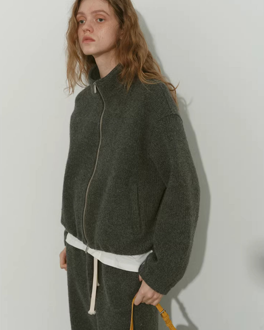 Loose Double-Zip Jacket / Wide Pants RLZ0019