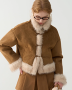 Faux Mouton Jacket JIU0010