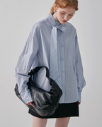 Bow Tie Striped Shirt JIU0016