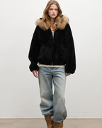 Fur Hood Fluffy Jacket BBG0001