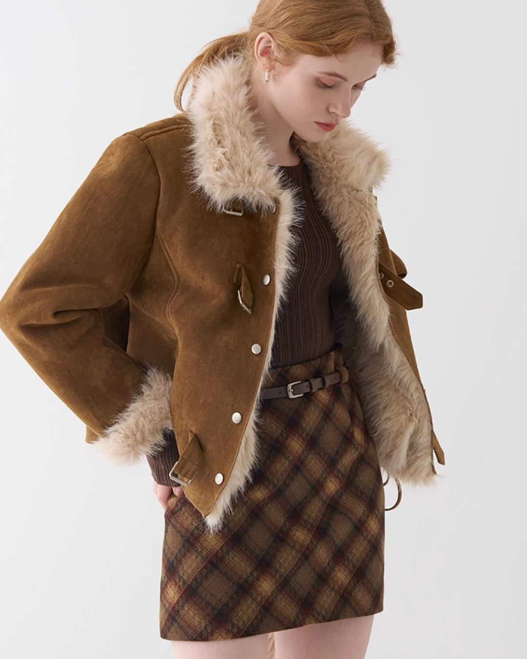 Mouton Belt Outerwear JIU0002