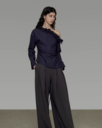 Lace Collar Off-Shoulder Top UNS0021