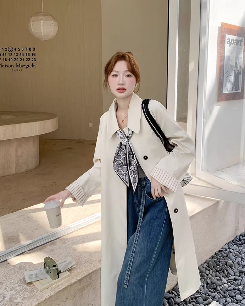 Off-White Trench Coat QAZ0078