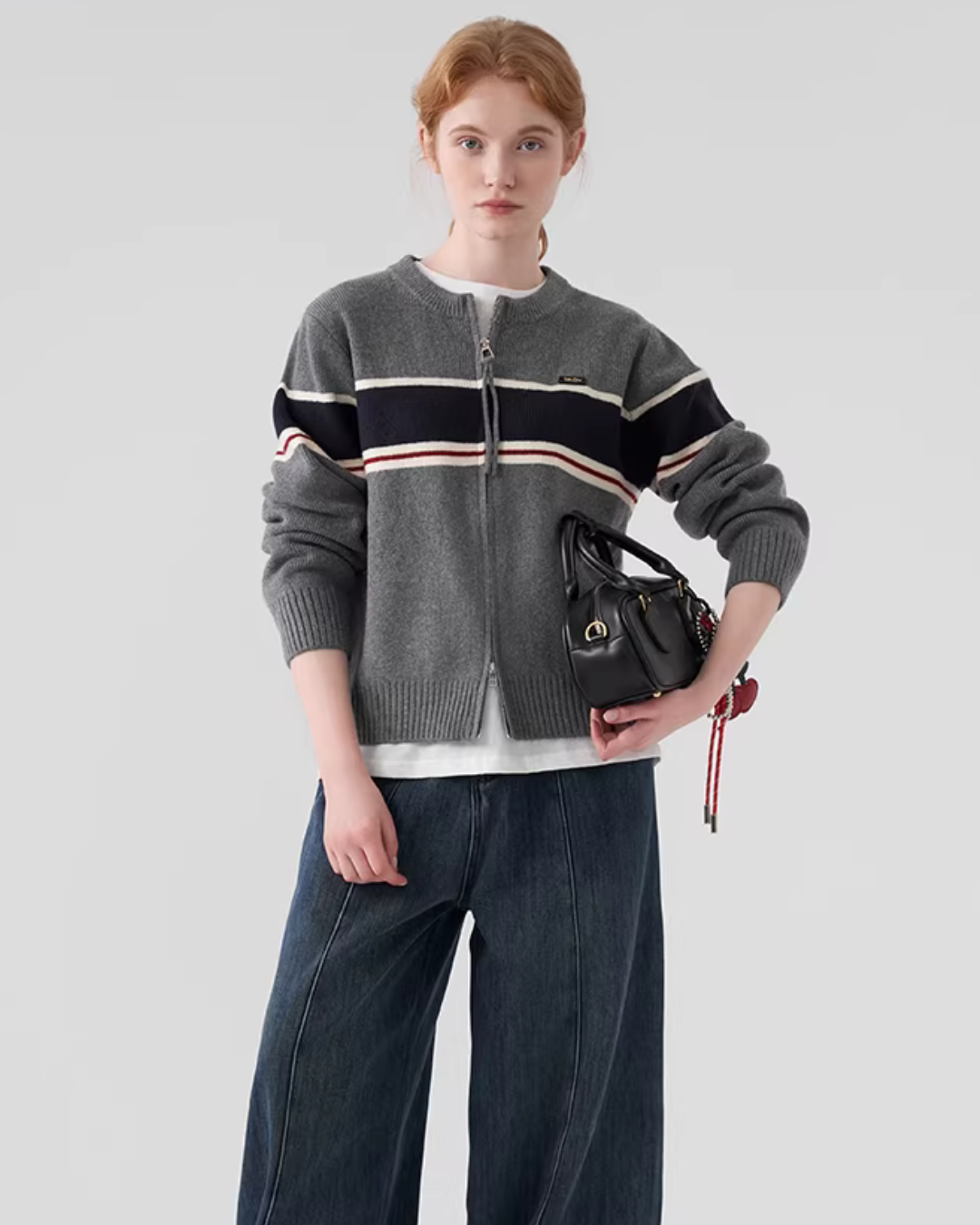 Double Zip Knit JIU0049