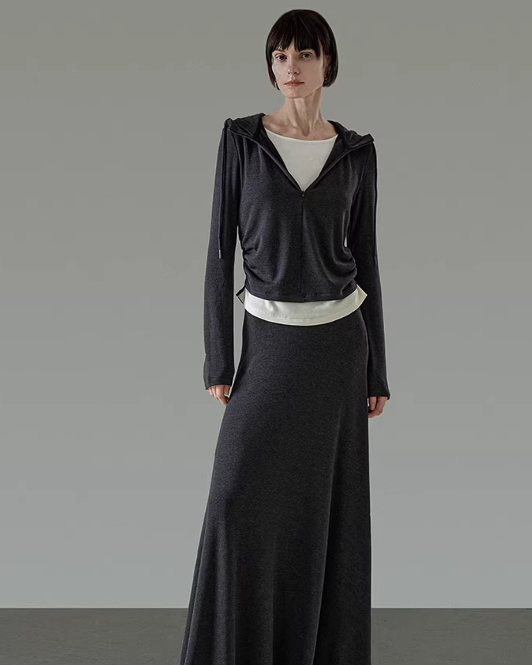 Loose Slim Hoodie / Casual Pants / Long Skirt UNS0005