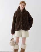 Reversible Fleece Casual Coat JIU0037