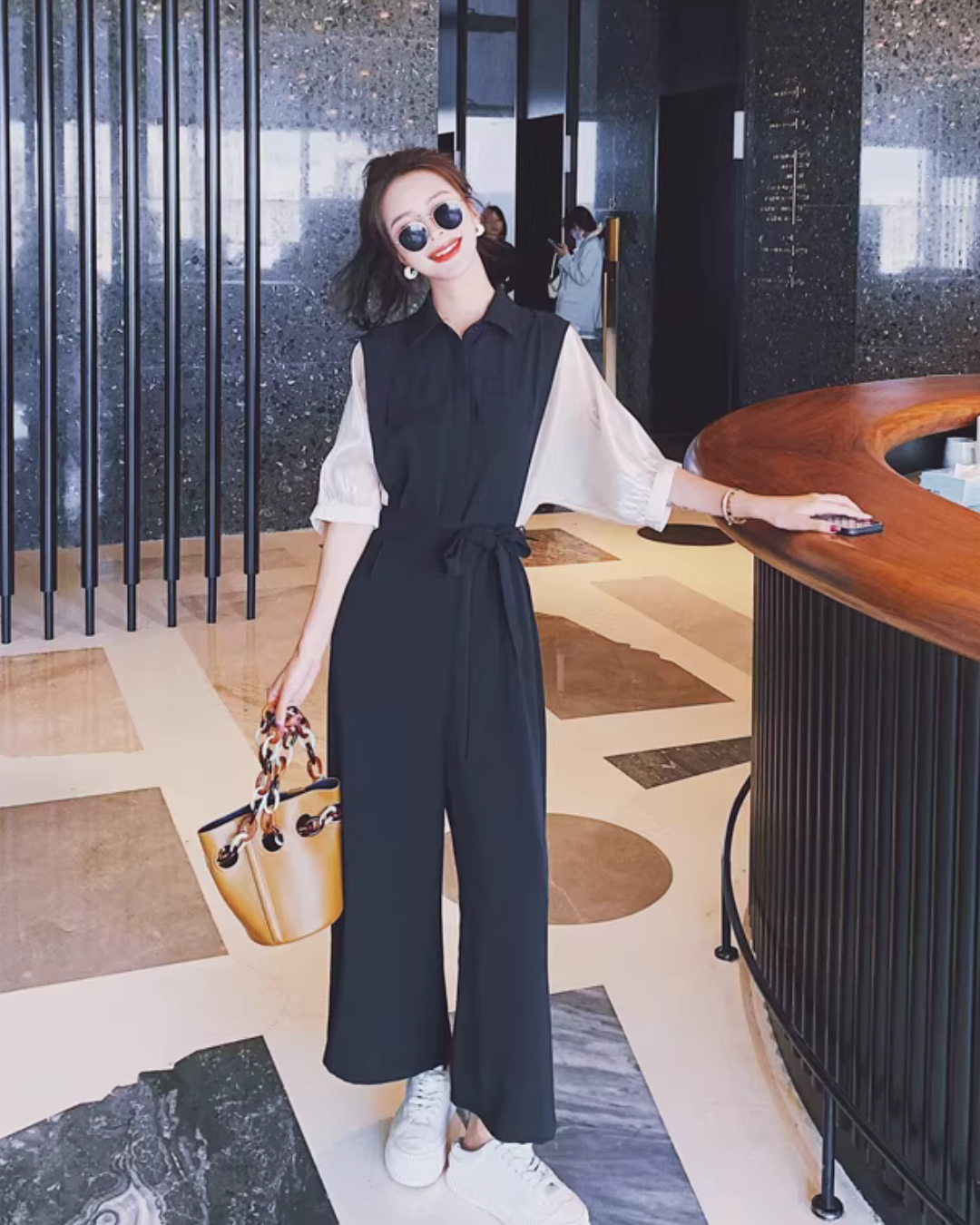 Docking Shirt Jumpsuit QAZ0056