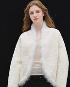 Fur Collar Short Jacket BBG0021