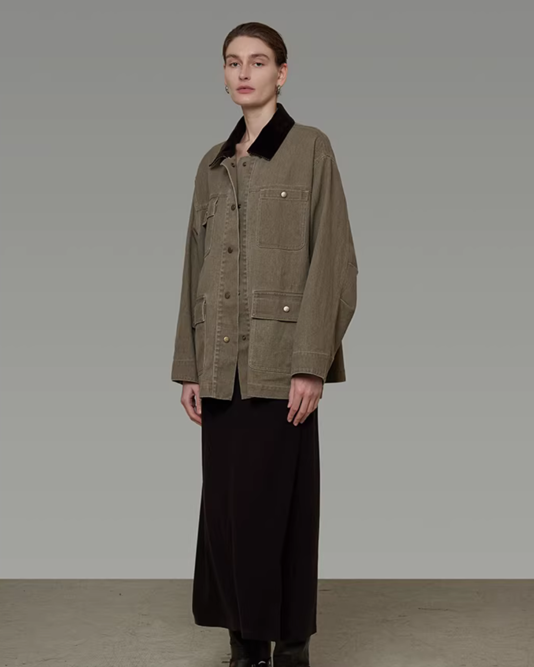 Vintage Denim Jacket UNS0019