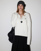 Cable Knit Top MDB0019