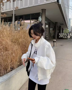 Stand Collar Side Line Jacket QAZ0073