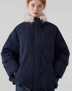 Fur Collar Hood Jacket JIU0031