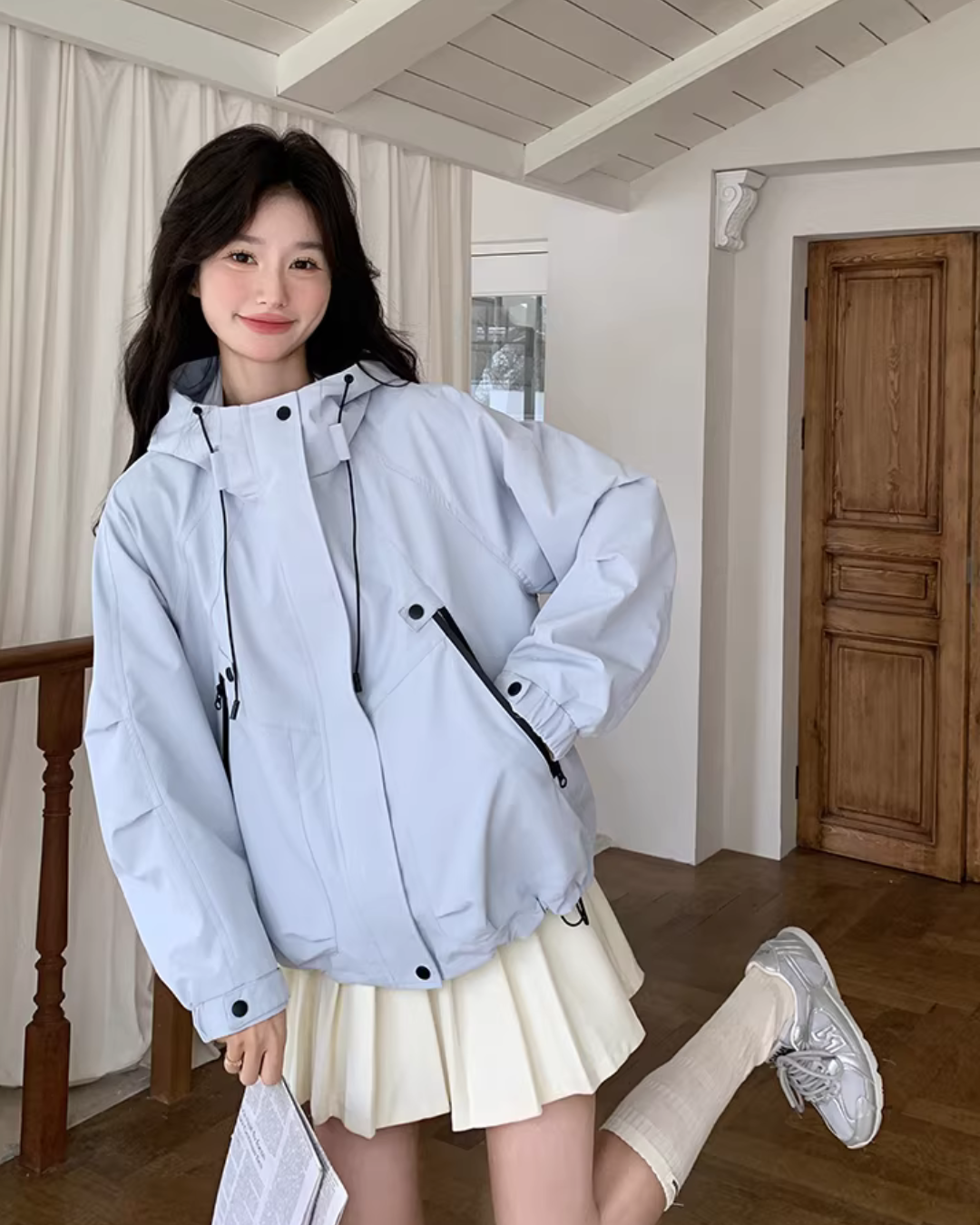High-Neck Mountain Jacket QAZ0068