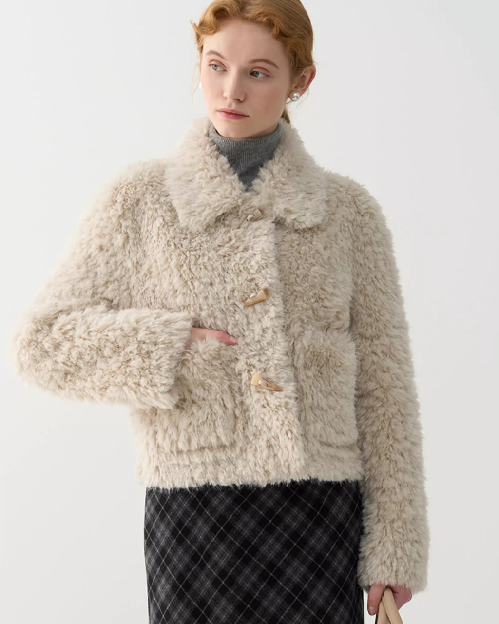 Short Faux Fur Coat JIU0008
