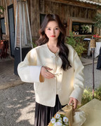 No-Collar Chinese Style Jacket QAZ0019