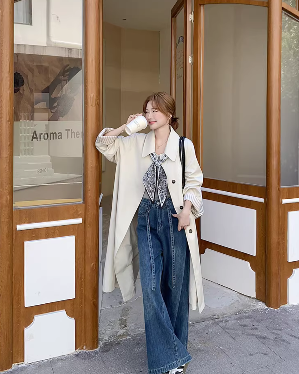 Off-White Trench Coat QAZ0078
