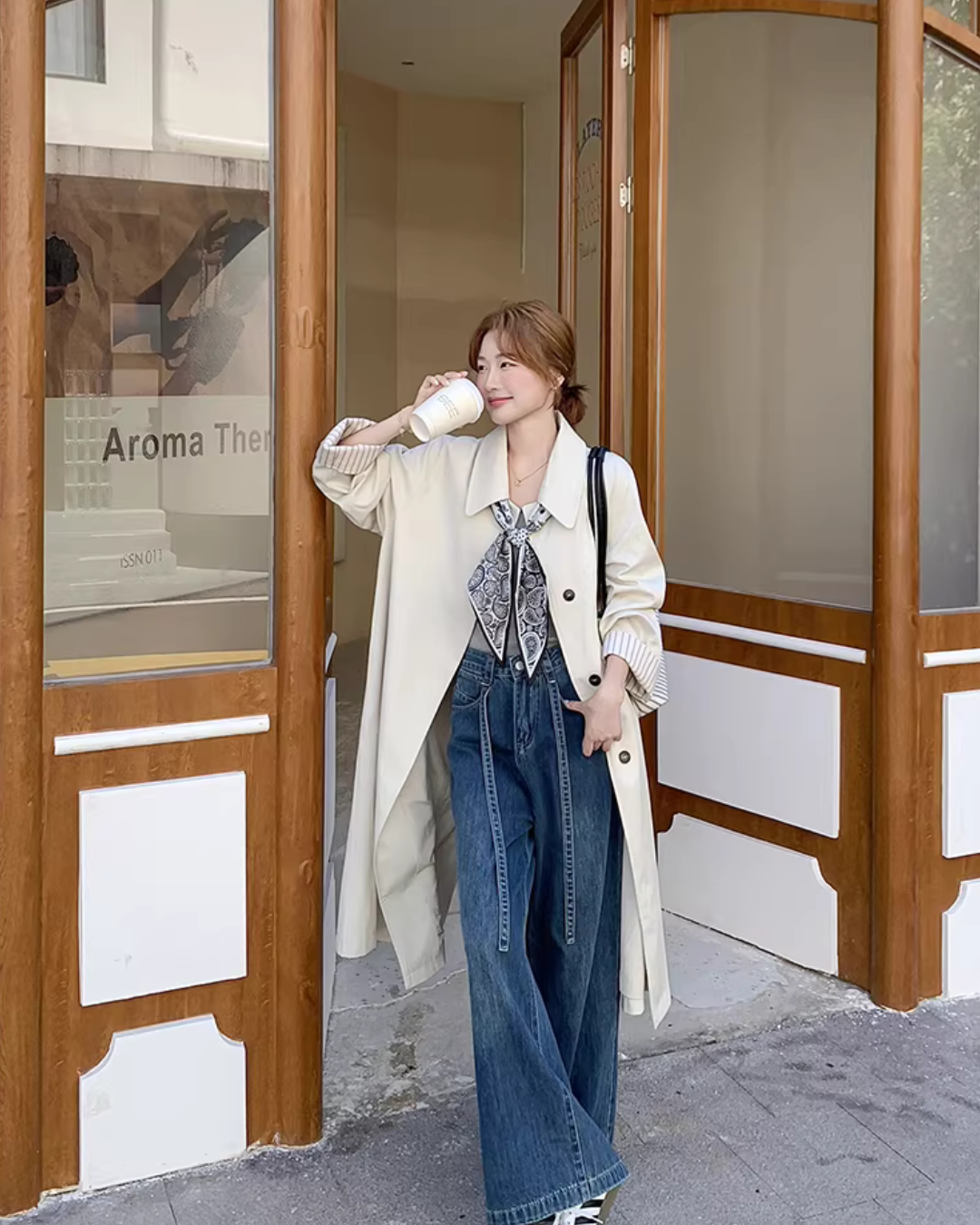 Off-White Trench Coat QAZ0078