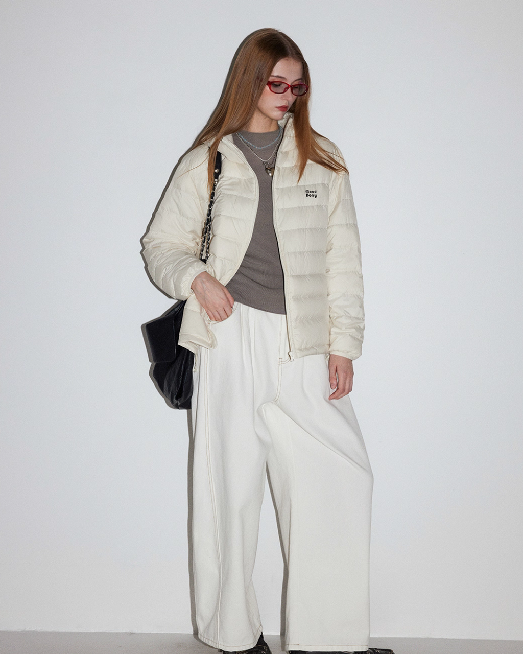 Stand Collar Compact Down Jacket MDB0006