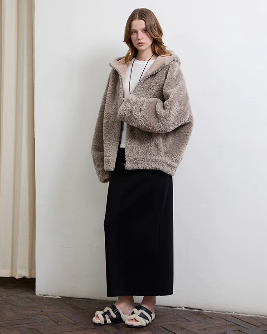 Fluffy Faux Fur Jacket BBG0018