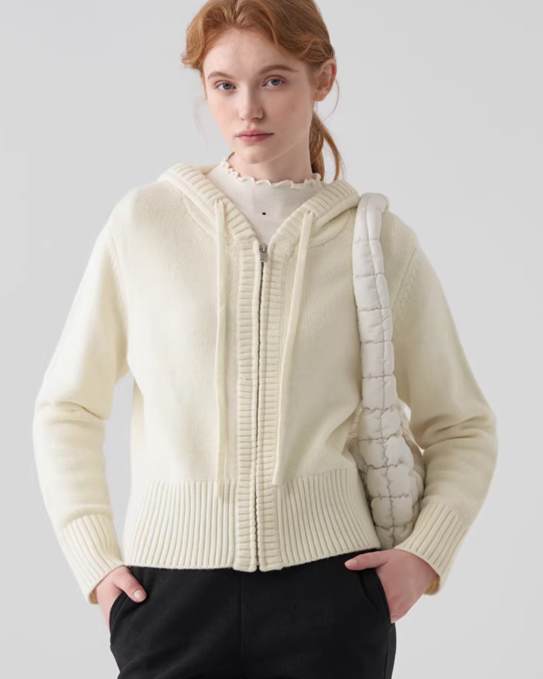 Soft Knit Hoodie JIU0050