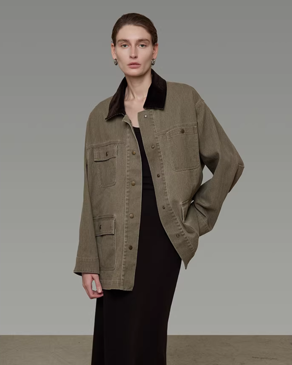 Vintage Denim Jacket UNS0019