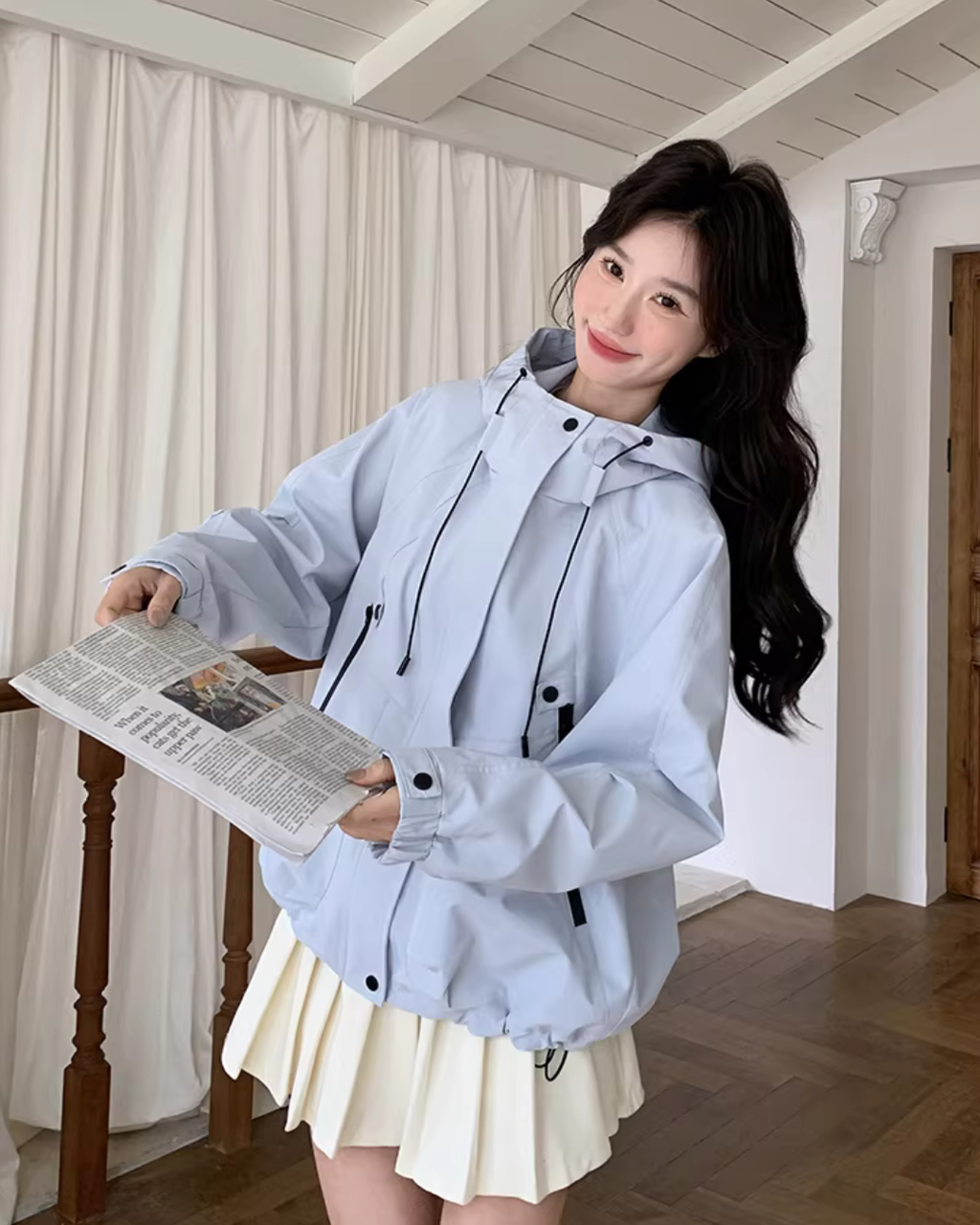 High-Neck Mountain Jacket QAZ0068