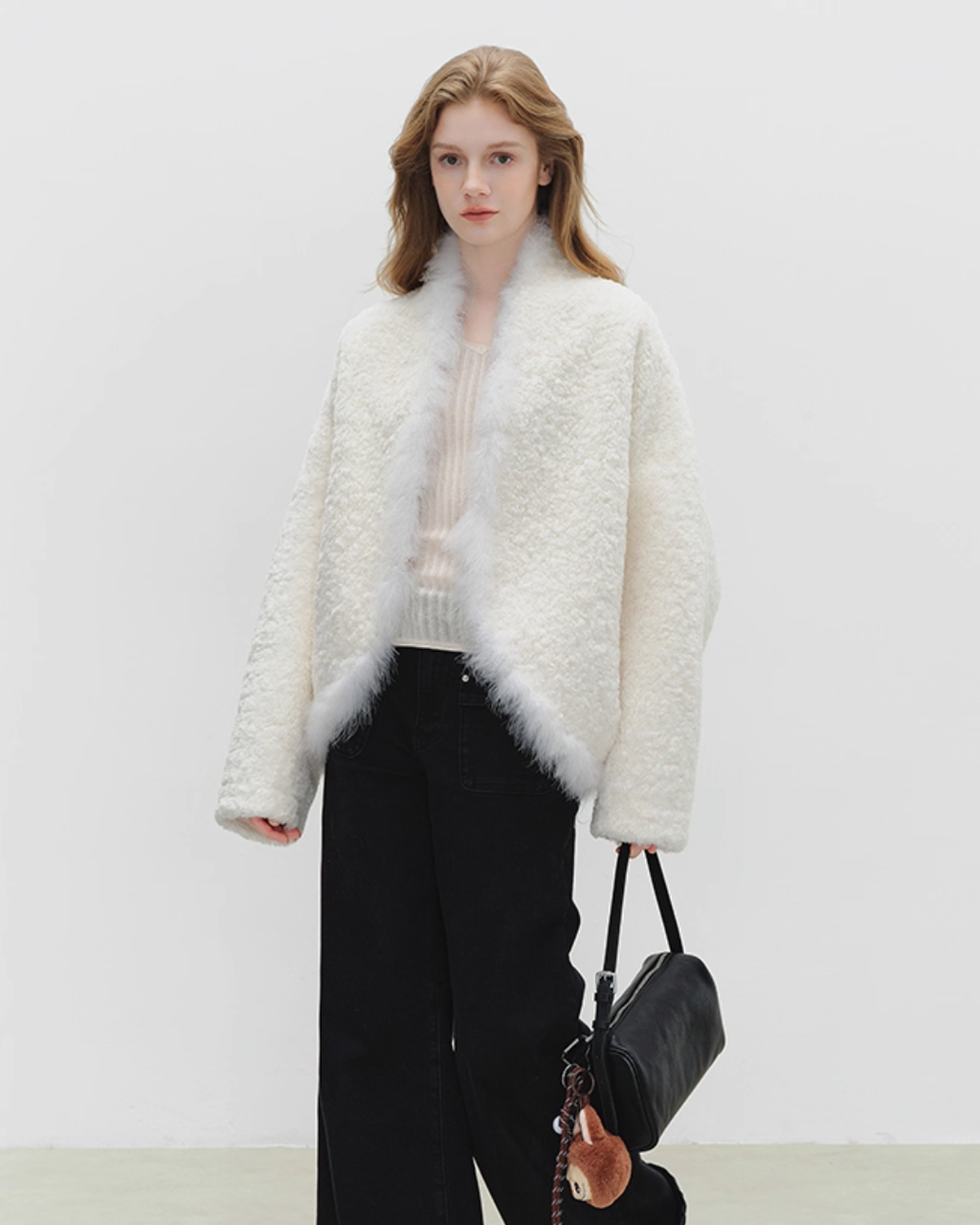 Fur Collar Short Jacket BBG0021