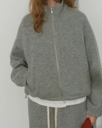 Loose Double-Zip Jacket / Wide Pants RLZ0019