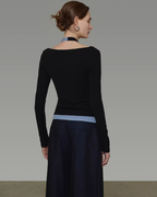 Halter Slim Fit Top UNS0047